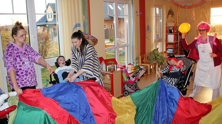 Bärenherz feiert Fasching im Seepark Auenhain