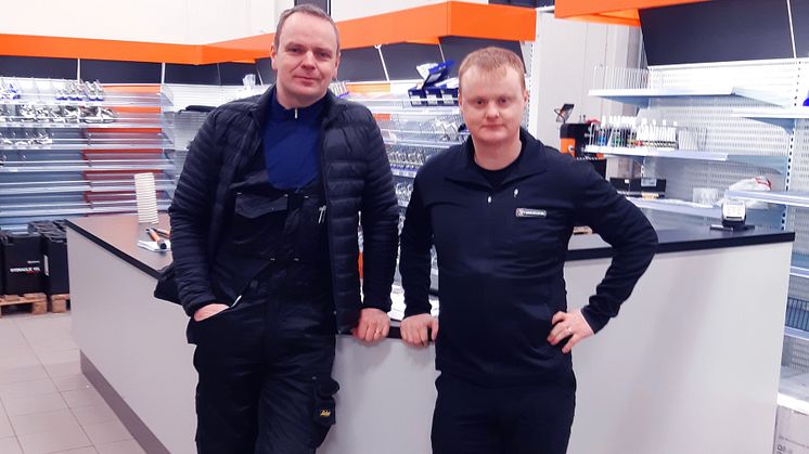 Foto (fr. v.) Gunnar Örn Hjartarson och Leon Hafsteinsson.