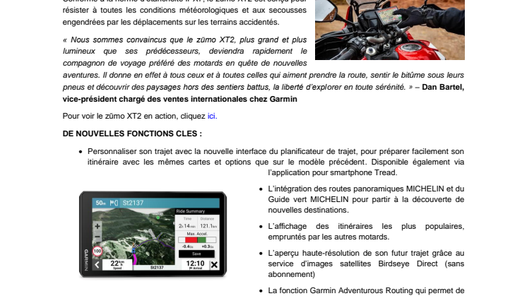 CP Garmin zumo XT2