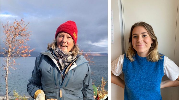 Fr v: Mina från Abisko och Emiline från Lund är två av de tusentals som engagerat sig i The Hunger Projects kampanj mot barnäktenskap.