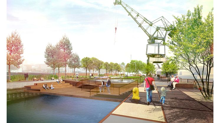Grönt ljus för att börja bygga nya stadsdelen Oceanhamnen 