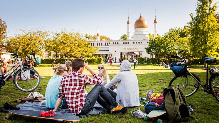 Flygande utveckling av Folkets Park