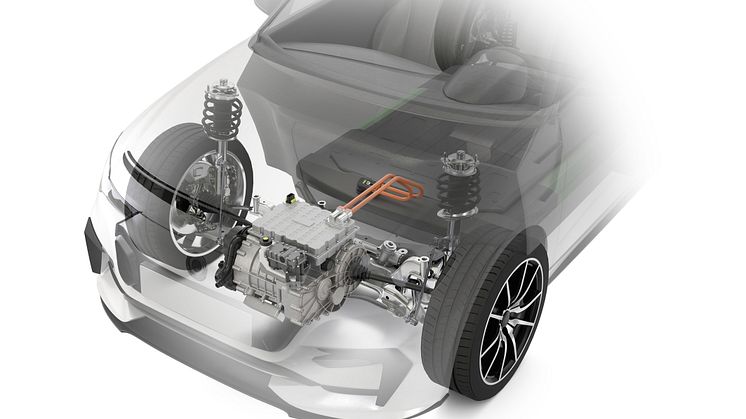 Schaeffler_integrated and compact housing of the 4in1 electric axle