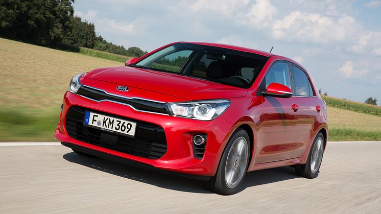 Nya Kia Rio har fått mer kraftfull design och större utrymmen.