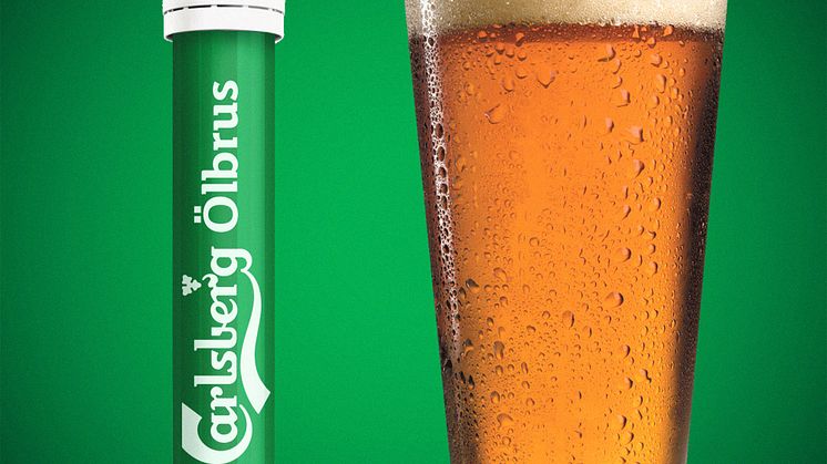 Carlsberg lanserar ”Ölbrus” – världens första ölbrustablett