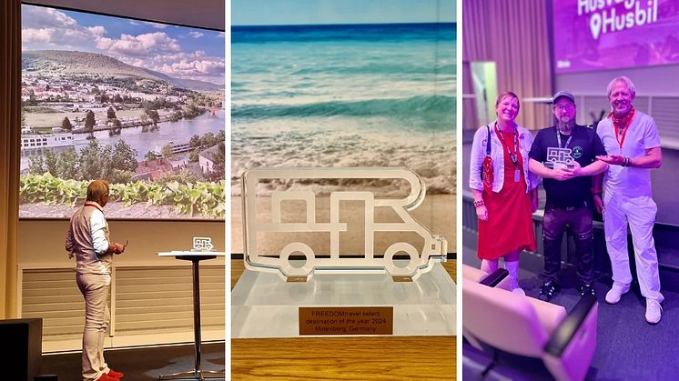 Årets Destination 2024 går till Höga Kusten i Sverige och Miltenberg i Tyskland
