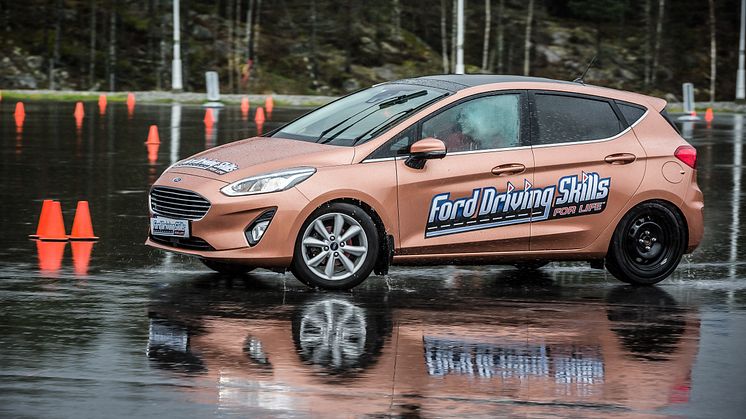 Ford Driving Skills for Life Rudskogen 2019 DSFL gratis kjørekurs