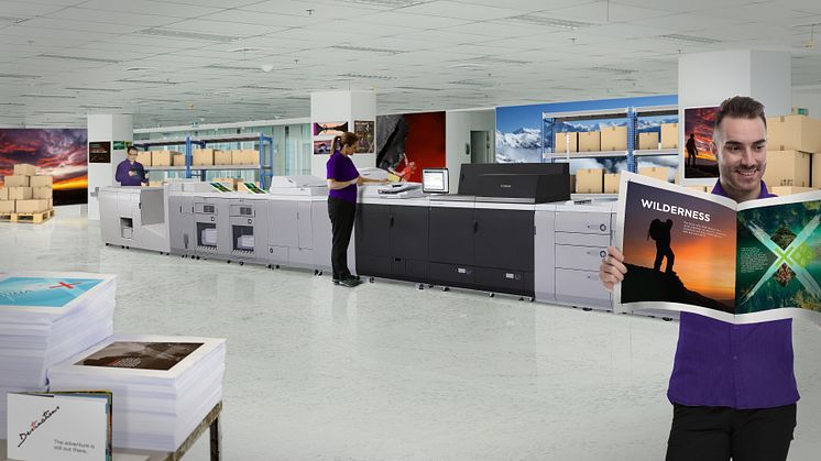 imagePRESS C10010VP-serien hjelper kunder med å klare korte tidsfrister og levere store volumer av høy kvalitet.