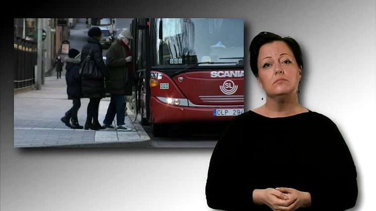 Andrea på väg - engelsk teckenspråk