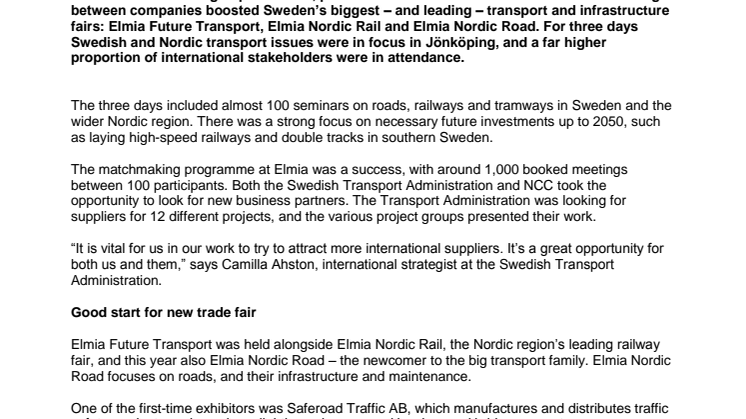 Press Release, English version