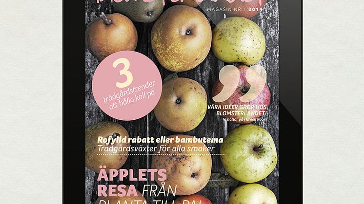 Blomsterlandet lanserar Ipad-magasin