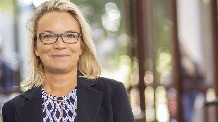 Charlotte Broberg (M), ordförande för Strukturfondspartnerskapet för Stockholmsregionen.