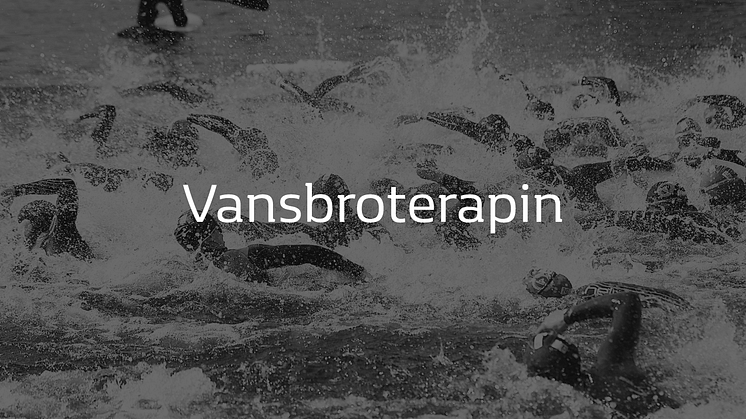Vansbroterapin ska övervinna svenskarnas vattenrädsla