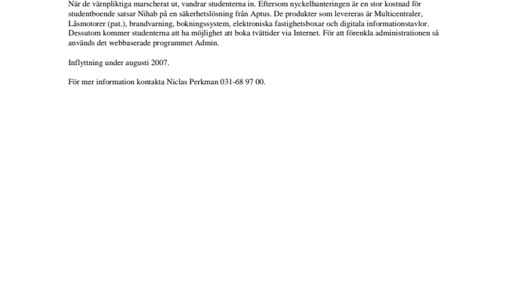 Gamla kaserner får modernt passersystem