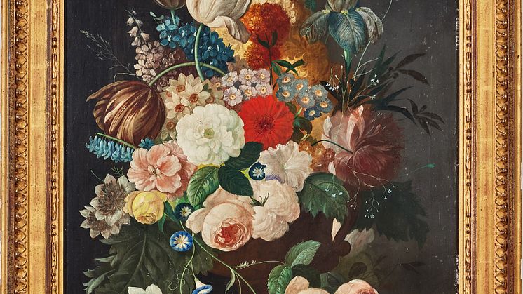 Blomsterstilleben av Jan van Huysum