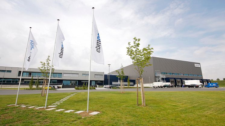 ebm-papst öppnar tillbyggnad av produktionen i Hollenbach