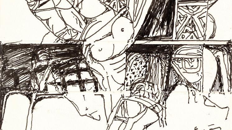 Ibrahim el Salahi, Untitled, 2021