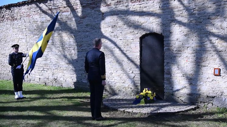 Veteranmonumentet, Karlskrona 2022 Foto: Sofia Löveborn/Försvarsmakten