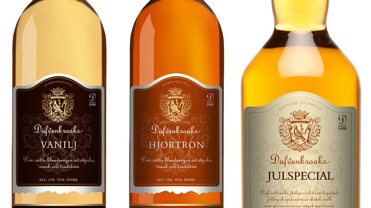 Dufvenkrooks släpper tre spännande nyheter på Systembolaget