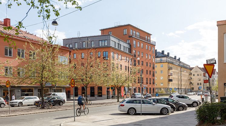 Kvarteret Motorn, bostadskvarer som infill i historisk stadsmiljö