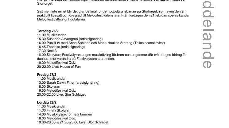 Thorleifs gästar Festivalyran