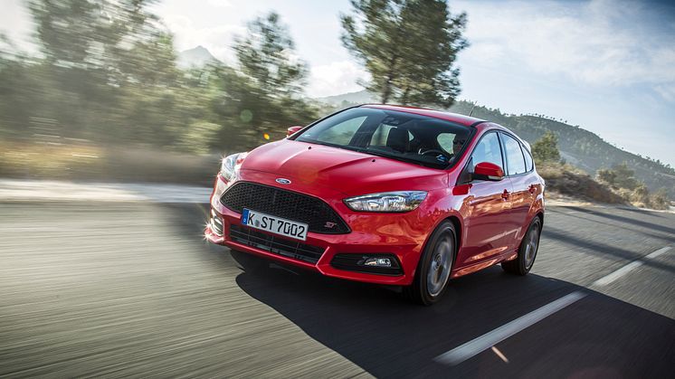 Nye Ford Focus ST - nå også i dieselversjon
