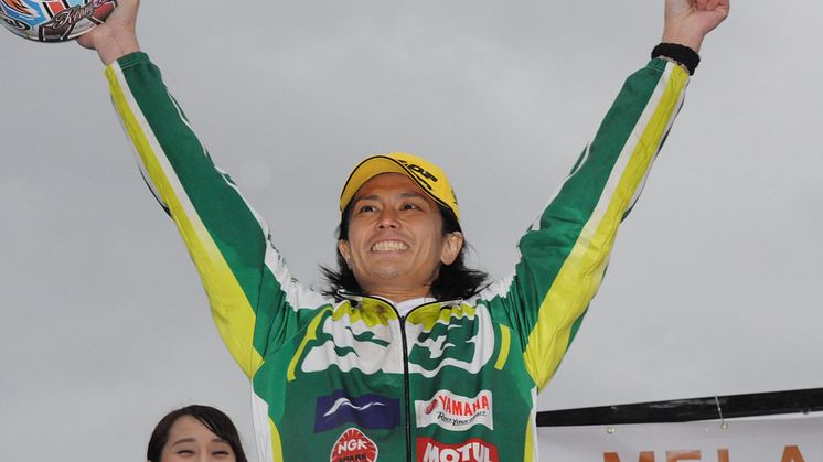 最終戦で優勝した#2 黒山健一（TYS250Fi）