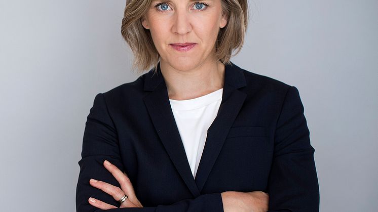 Miljöminister Karolina Skog gästtalar på konferensen Gröna idéer i Helsingborg den 21 september. Foto: Kristian Pohl/Regeringskansliet