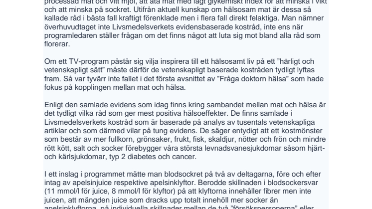 210201 Öppet brev SVTs Fråga doktorn hälsa .pdf