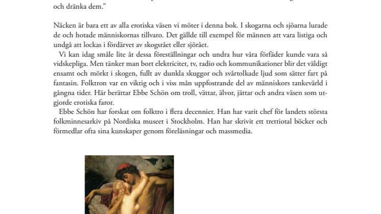 Ny bok: Erotiska väsen 