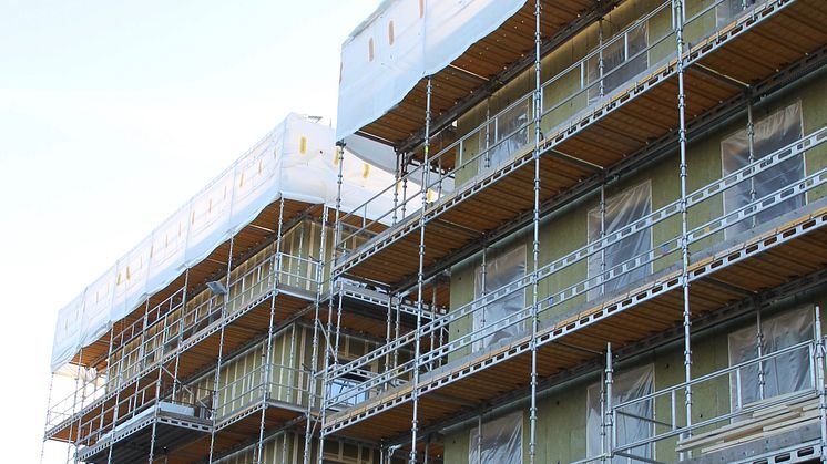 ROCKWOOL Redair FLEX valgt som isolasjonssystem i nok en bærekraftig studentboligutbygging