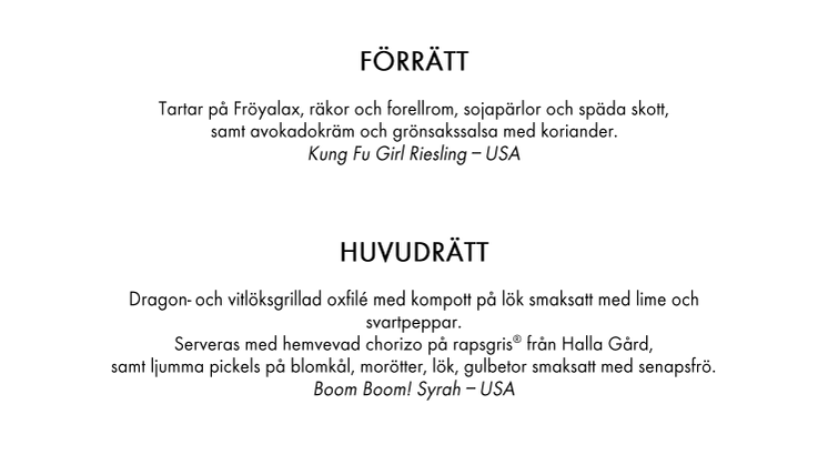 Meny Idrottsgalan 2018