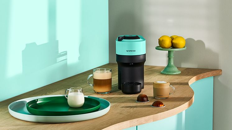 Nespresso lanserar kaffelyx i mindre format – nu kommer Vertuo Pop till Sverige
