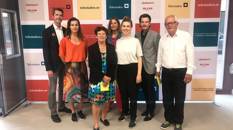 Invigning Konstverket i Telestaden