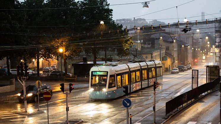 Göteborgs Stad dimrar ner gatubelysningen