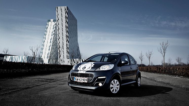 Peugeot 107 Limited Edition med Rosemunde