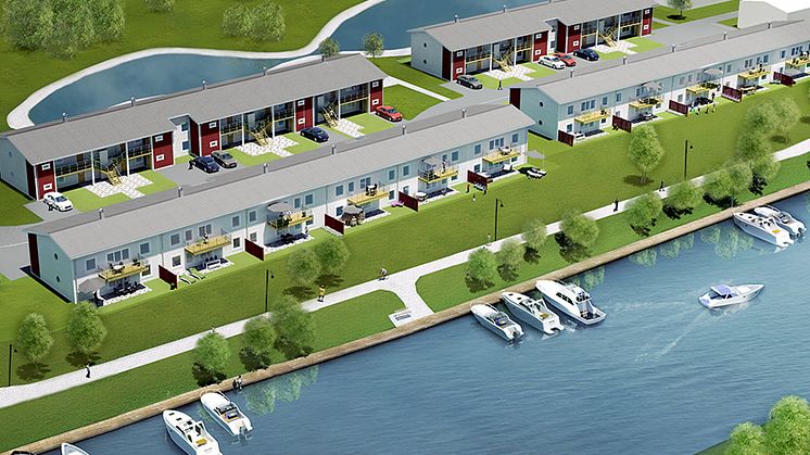 HSB byggstartar 40 lägenheter vid Svartån i Örebro