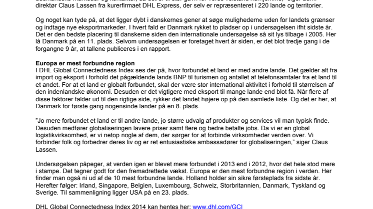 Dansk vikingementalitet fører Danmark til tops i globaliseringen