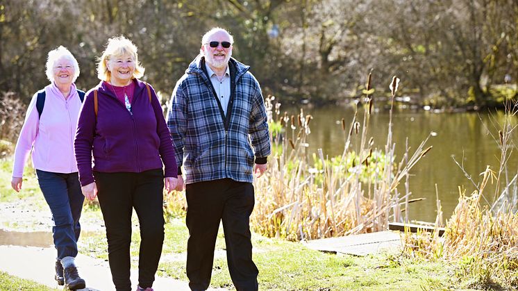 Walking back to happiness (and health)
