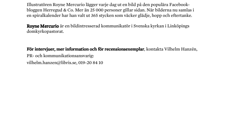 Ny bok: Herregud & Co – ett leende om dagen