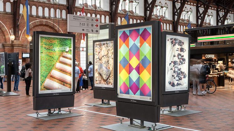 Installation view, Public Structures