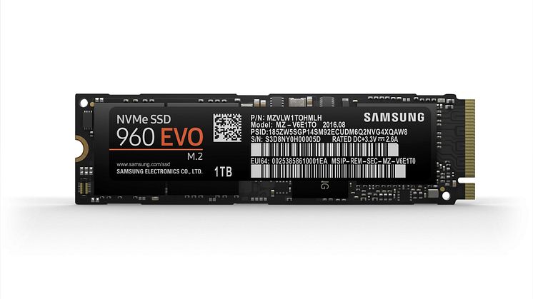 Samsung 960 PRO og EVO – kraftige SSD-enheder til NVMe