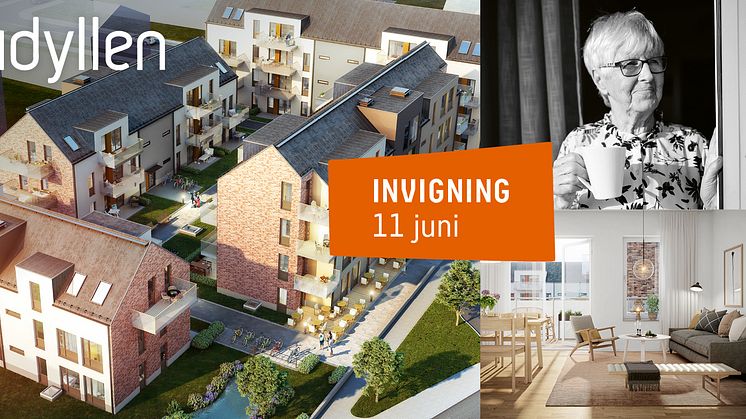 Pressinbjudan: Invigning av Idyllen, Trygghetsboende Kneippen
