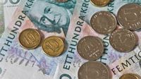 Vanligaste månadspengen vid 13-15 år = 450-500 kronor