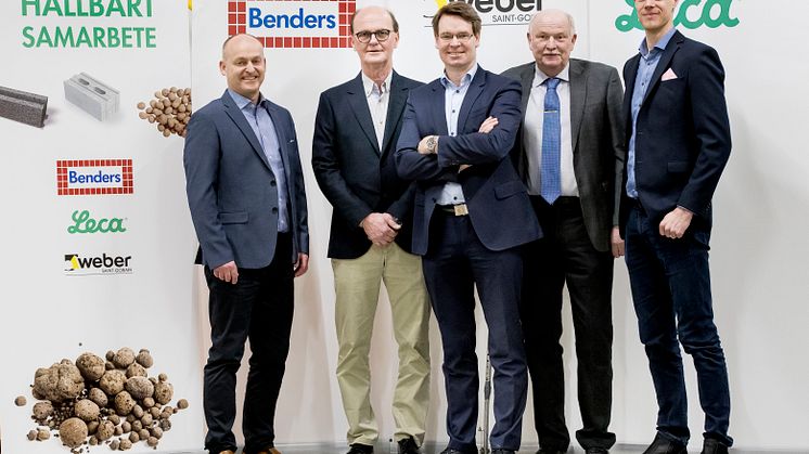 Avbildade från vänster: Mats Jakobsson, Ove Bender, Andrew Kristensen, Bengt Johansson, Anders Anderberg