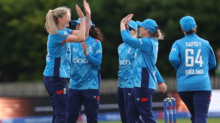 England Women open ODI series with victory over Pakistan 