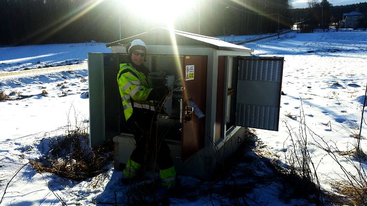  Conny arbetar i projektet i Söderhamns kommun.