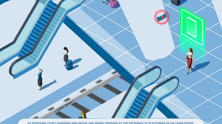 Train station of the future unveiled which could use robots and digital technology 