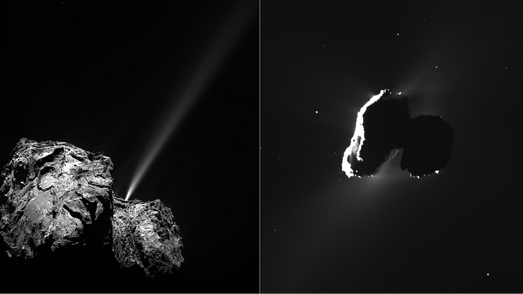 Kometkärnan 67P/Tjurjumov-Gerasimenko / The nucleus of comet 67P/Churyumov-Gerasimenko Cred: ESA:ROSETTA:OSIRIS:NAC.png