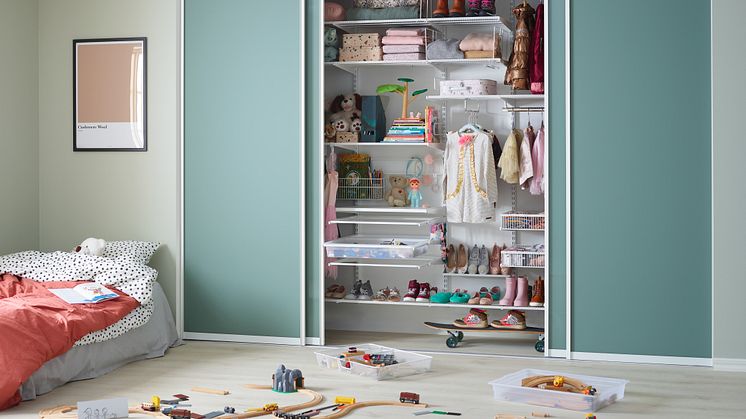 Drømmegarderobe med rom for lek
